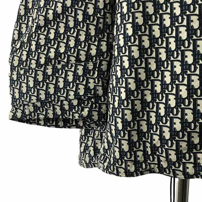Christian DIOR | Oblique Technical Taffeta Jacquard Anorak Jacket BEE Embroidery