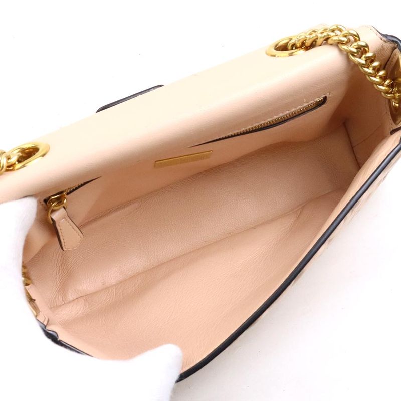 Fendi Shoulder Bag Baguette Chain Midi 8br793-ah9c