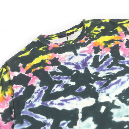 Louis Vuitton 2019 100% Cotton Plain Rainbow LV Circle Logo Hardware Tie Dye
