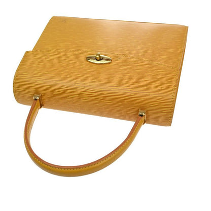 Louis Vuitton Handbag Malesherbes Epi Yellow M52379 83ka667