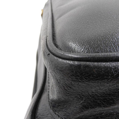 Gucci 90s Vintage Rare Item Leather 2way Shoulder Carry Travel Suit Case Bag