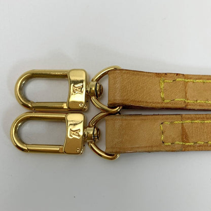 Louis Vuitton Leather Leather Beige 115cm (45.28in) Shoulder Strap Bag