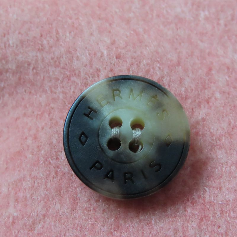 Hermes 22AW 2h0122db 100% Cashmere Double Face Coat With Belt Collarless Coat