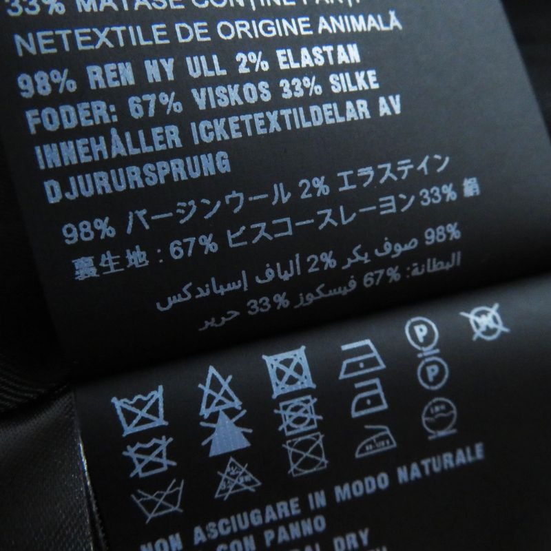 Prada 2021 P6490 Wool Long Length Chester Coat Black 38 Garmented Made In