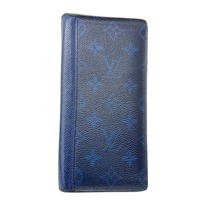 Louis Vuitton Taigarama Portefeuille Brother Bifold Long Wallet M30297 Navy