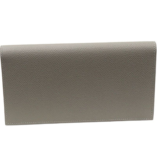 Hermes Zipper Long Wallet With Change Pocket Citizen Twill Long Combine Long