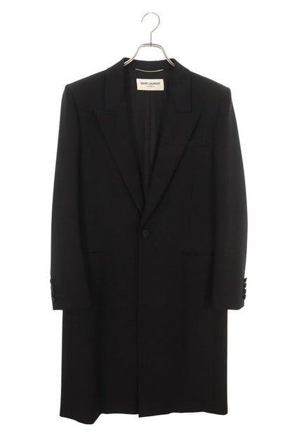 Saint Laurent Paris 730843 Y512w Bleather Coat Men's 46
