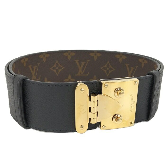 Louis Vuitton Belt S Lock 50mm (197in) Monogram Brown M4103z