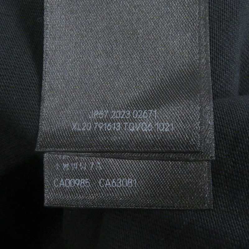 Balenciaga 24SS 791613 TAPE TYPE Oversized Damaged Docking Design Long Sleeve