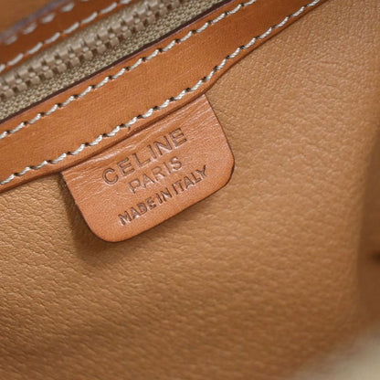 Celine Hand Shoulder Bag Canvas Leather 35kb002