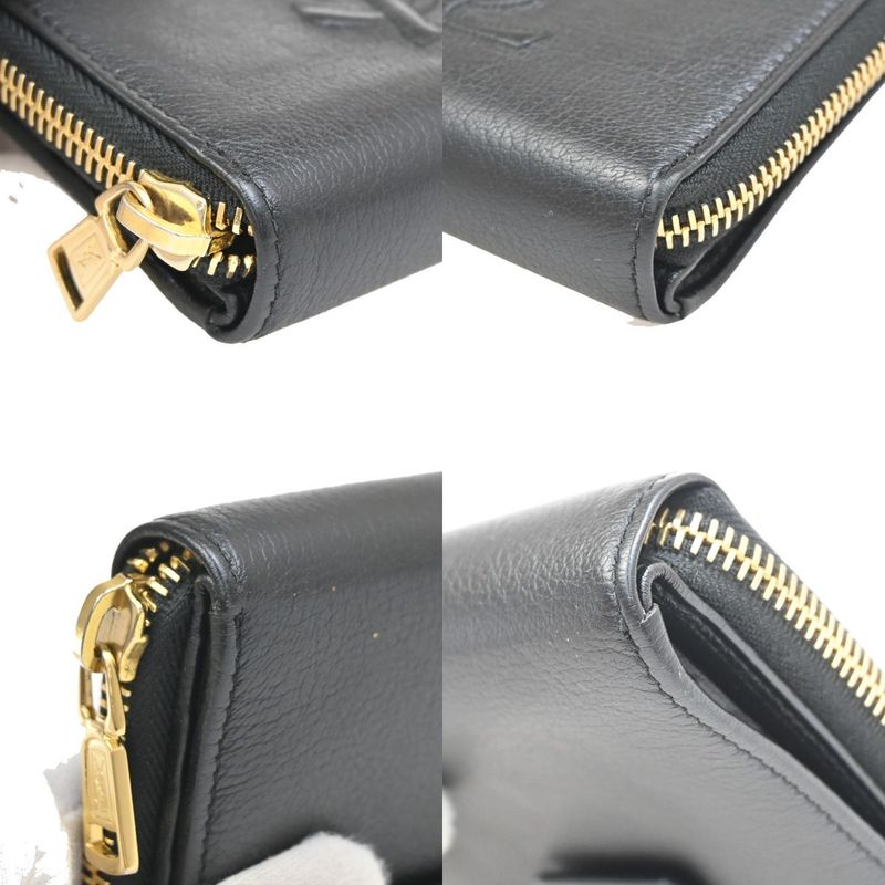 YVES Saint Laurent Yves Saint Laurent Compact Wallet Bifold Wallet Zipper Black