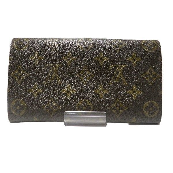 Louis Vuitton Monogram Pochette Porte Monet Cles Di M61725 Long Wallet Bifold