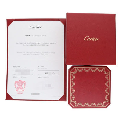 Cartier LOVE RING Love Ring Pave Diamond 18K White Goldring Men's 56