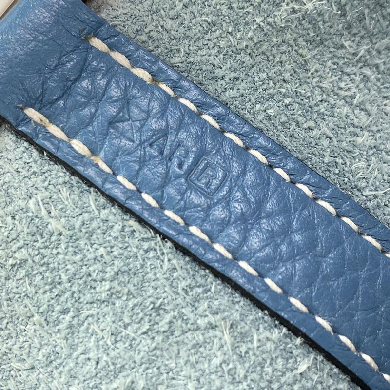 Hermes Handbag Picotin Lock PM Blue Jean Silver Hardware