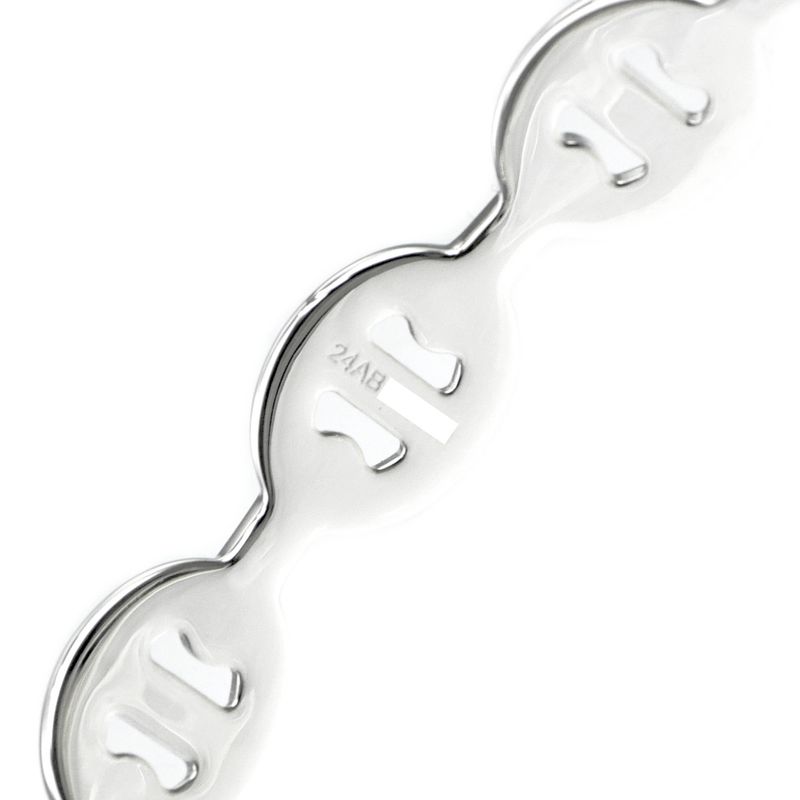 Hermes Chaine D'ancre Bangle Anchene ST Ag925 Silver - Women's Accessori