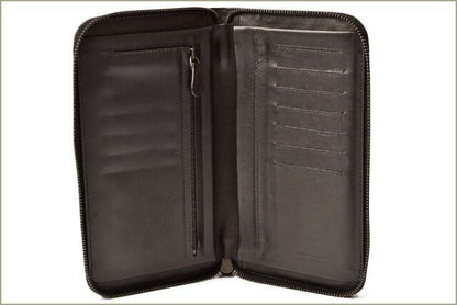 Bottega Veneta Long Wallet Travel Case Bottega Veneta Round Zipper Closure