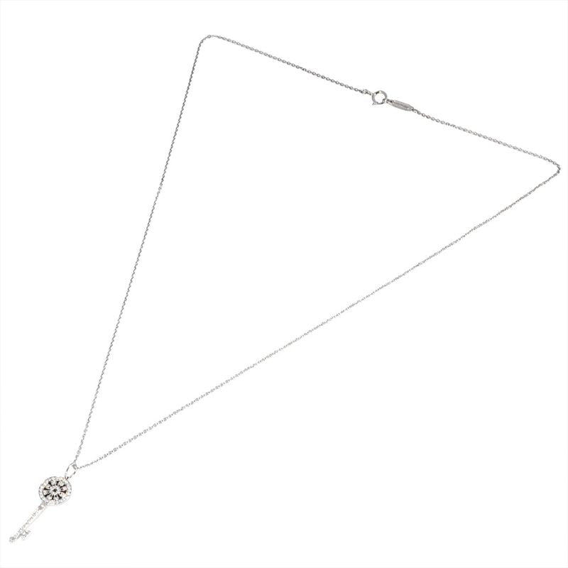 Tiffany & Co Tiffany & Co Petalky Mini Necklace Diamond Pt950 43g Platinum