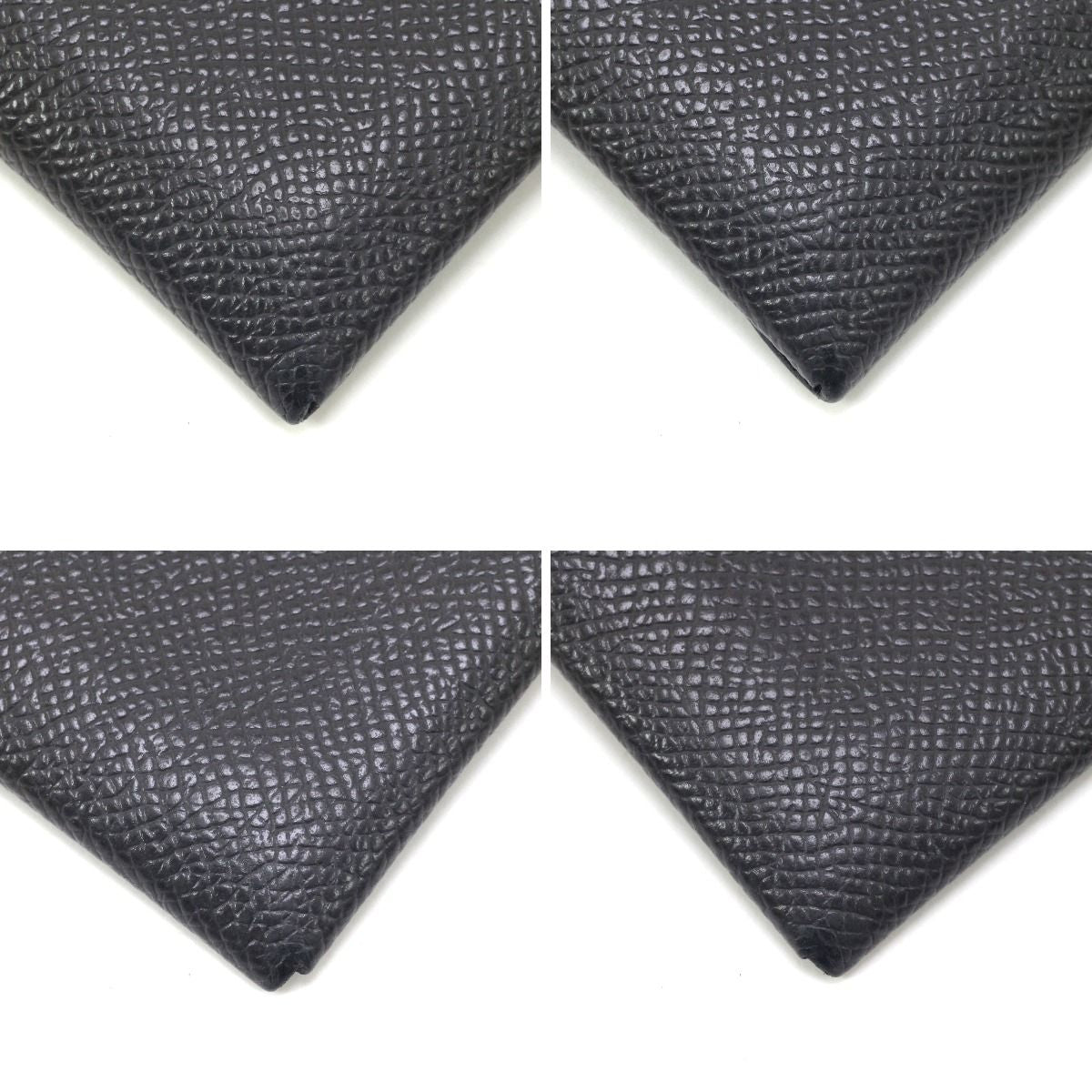 Hermes Vaux Epson Calvi Duo Business Card Holder U Fm010 PM Gray