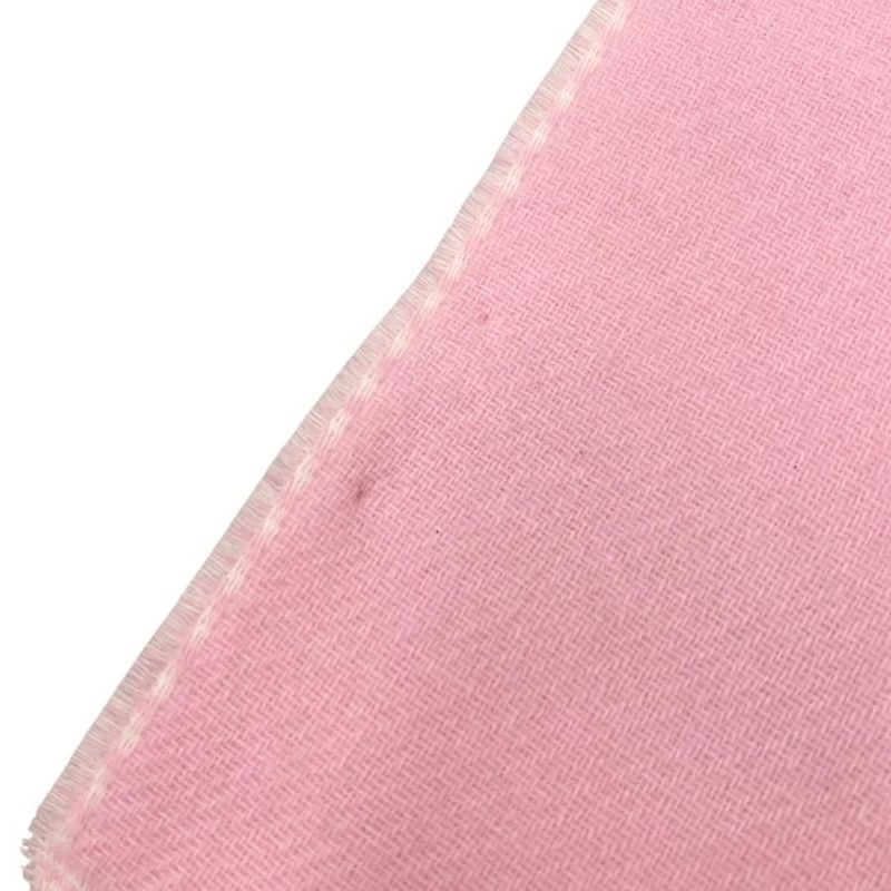 Gucci Scarf Interlocking G Scarf 715497 Wool Cashmere Fringe Pink Beige Gucci