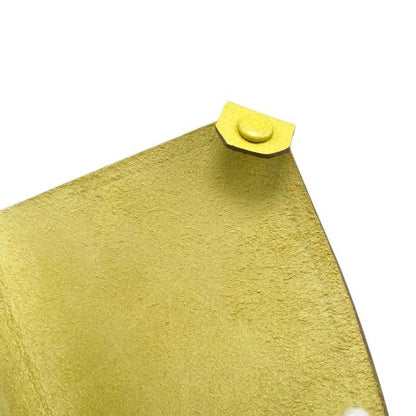 Hermes Pass Port Case Tarmac PM X Engraved Yellow Silver Hardware Hermes