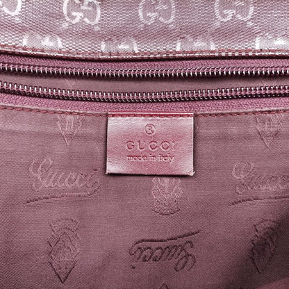 Guccigg Plus Messenger Wine Red PVC Coated Canvas 201732 I7033049
