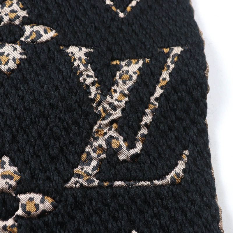 Louis Vuitton 2019 M75885 Echarpe - Giant Monogram Jungle Wool Silk Blend