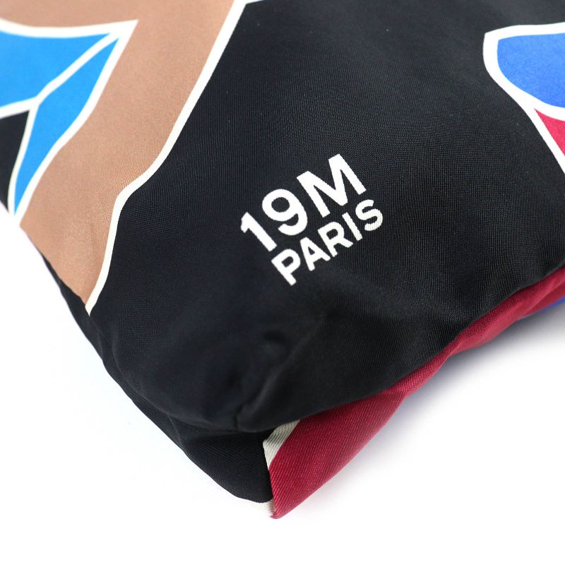 CHANEL Coco Mark Caviar Skin Chain Shoulder Eco Bag Random Serial Black