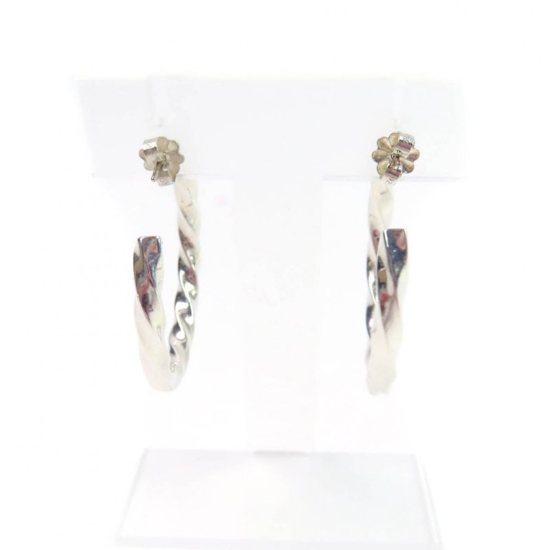 Tiffany & Co Tiffany & Co Volume Twisted Edge Hoop Earrings