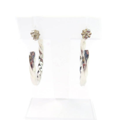 Tiffany & Co Tiffany & Co Volume Twisted Edge Hoop Earrings