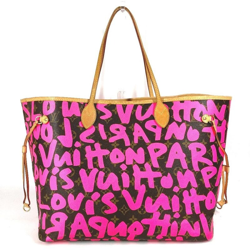 Louis Vuitton Shoulder Bag Neverfull GM Monogram Graffiti