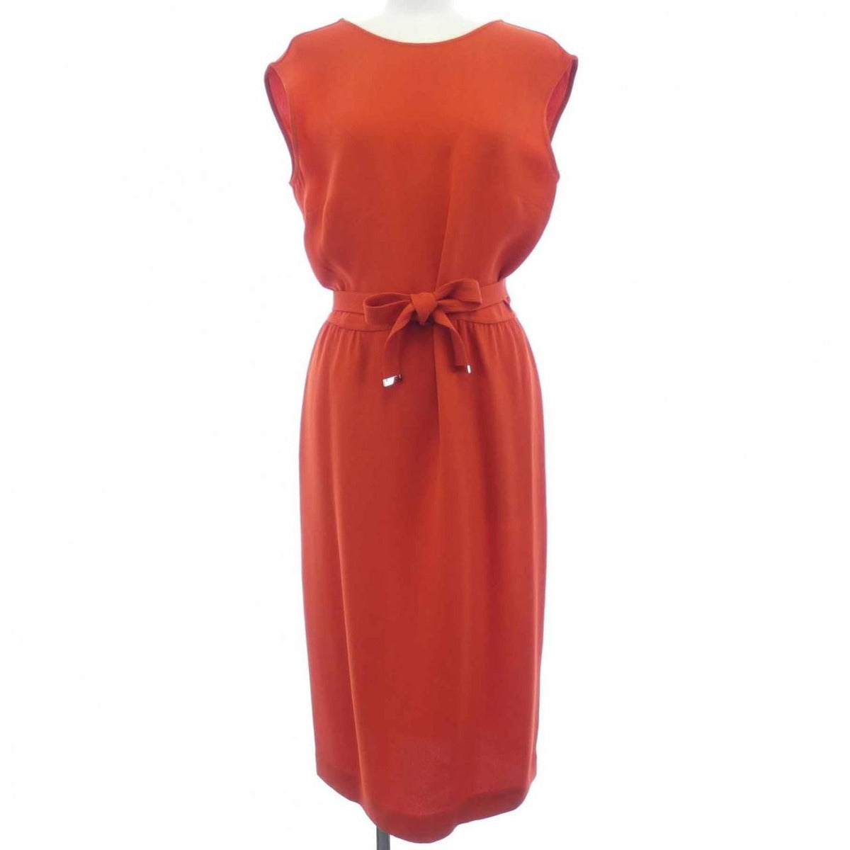 Hermes Dress Silk Orange