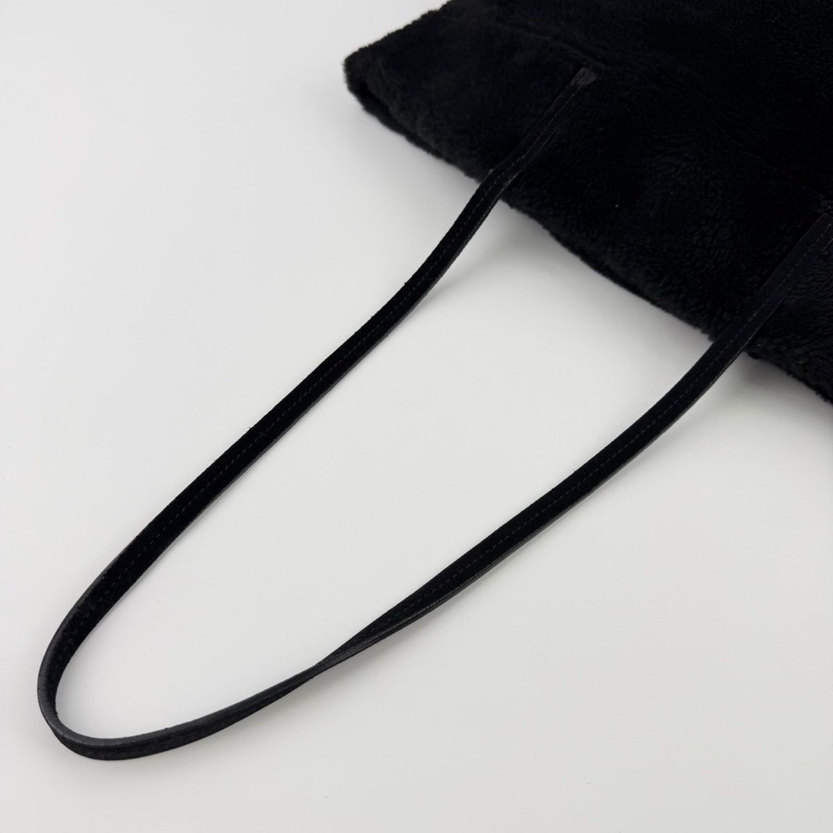 Miu Miu Miu Shoulder Bag Tote Black Mouton Vintage — view 16