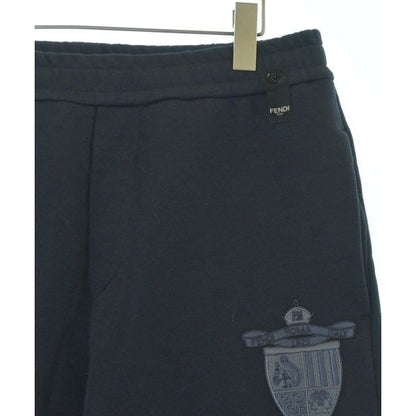 Fendi Pants Cotton Blue Navy — view 4
