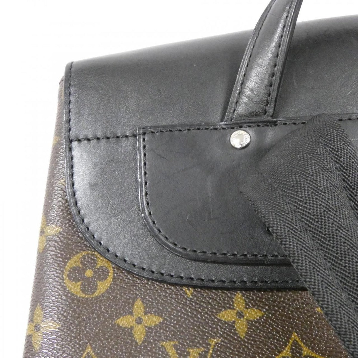 Louis Vuitton Monogram Macassar Parc Backpack — view 6
