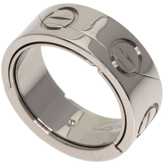 Cartier Astro Love Ring 48 18K White Gold