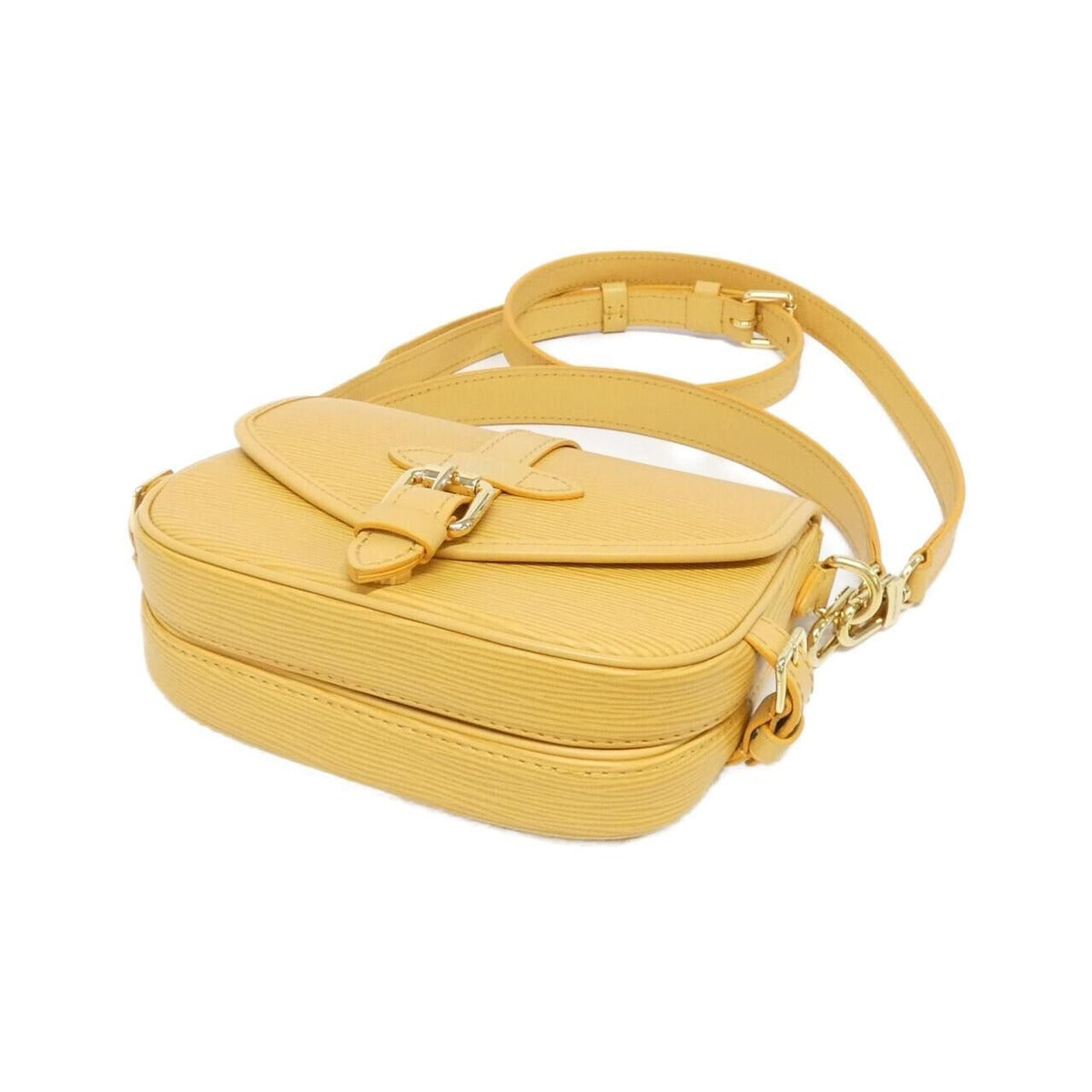 Louis Vuitton Epi Saumur BB Shoulder Bag Safran — view 3