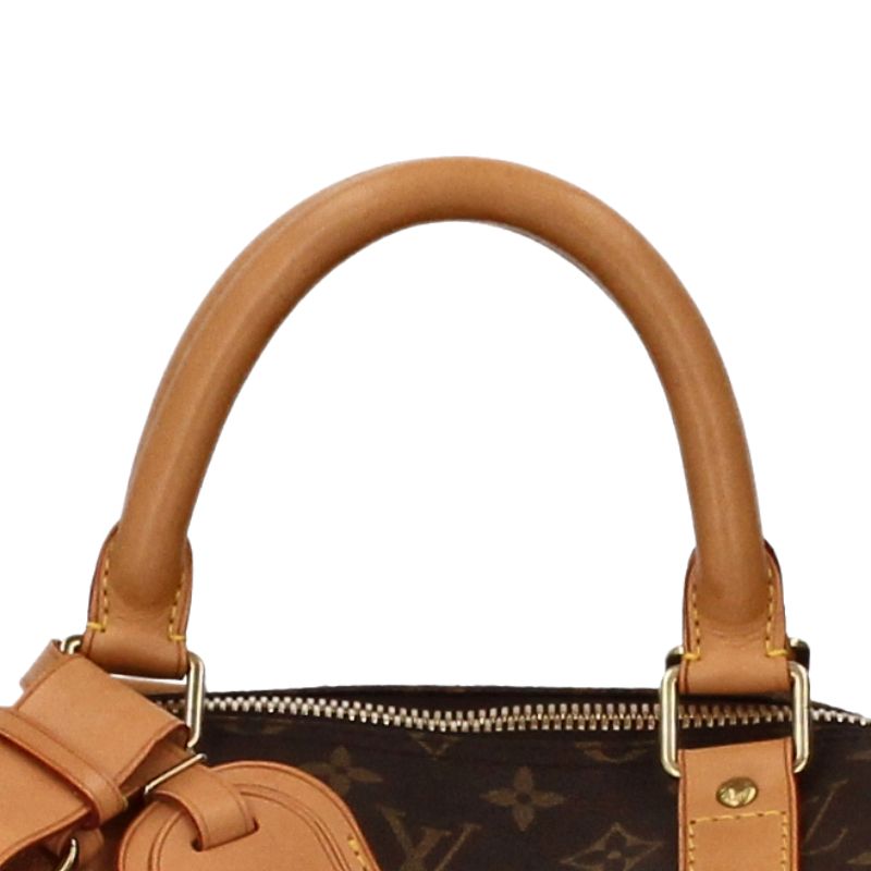 Louis Vuitton Keepall 55 M41424 Monogram Women's Boston Bag Brown Excellent