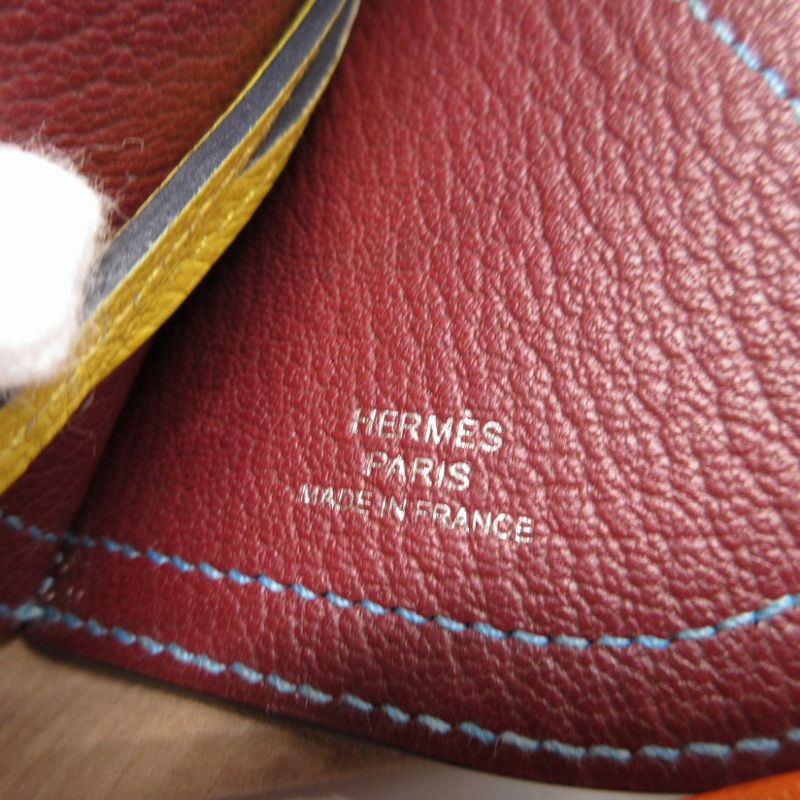 Hermes Camaille Vaux Epson Gold Lime Azure Stamped O (2011) Bag Charm Key