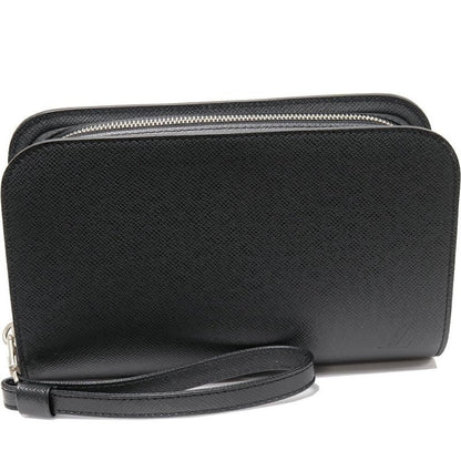 Louis Vuitton Clutch Bag Second Taiga Ardoise Baikal
