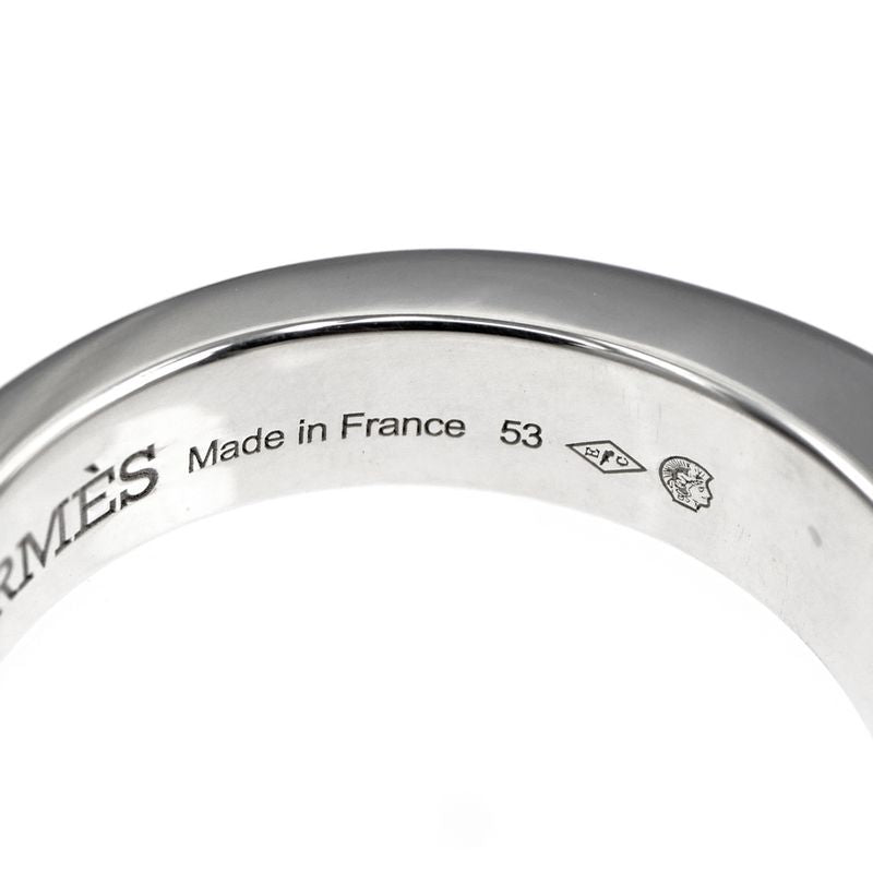 Hermes Ring Cour De Forges GM Size 53 Ag925 Silver - Accessories -