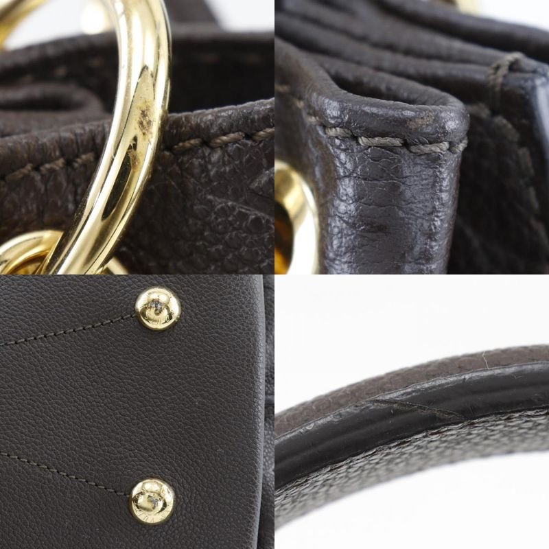 Louis Vuitton Metis 2WAY M40809 Monogram Empreinte Terre Brown Ar3163 Ladies