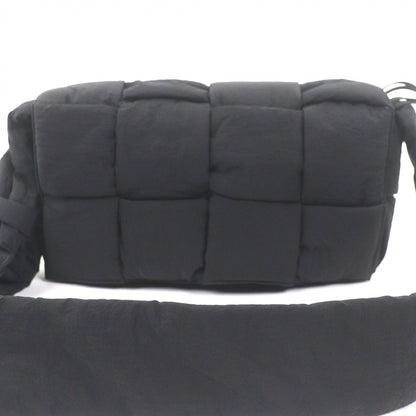 Bottega Veneta Padded Tech Cassette Nylon Shoulder Bag Black — view 3