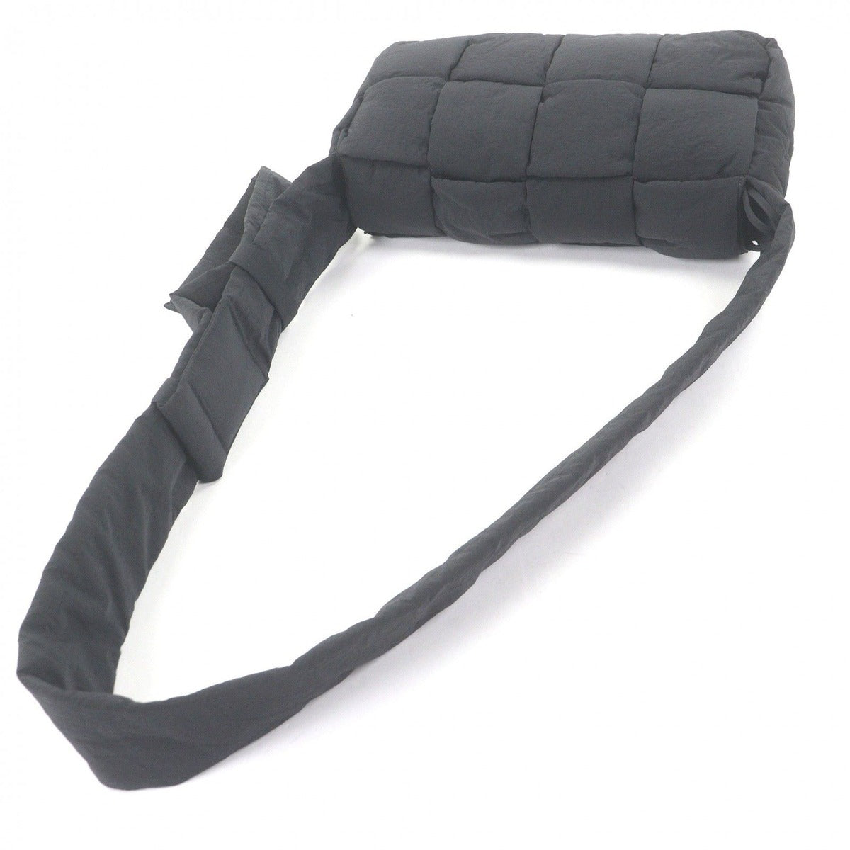 Bottega Veneta Padded Tech Cassette Nylon Shoulder Bag Black — view 5