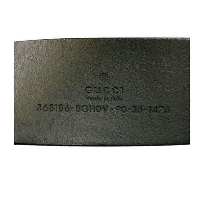 Gucci Belt Interlocking Buckle — view 3