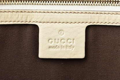 Gucci Shopping Bag Tote Bag Gucci Canvas GG Brown Beige Off White 161128