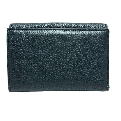 Fendi Bifold Wallet Peekaboo 8m0419 Black Leather