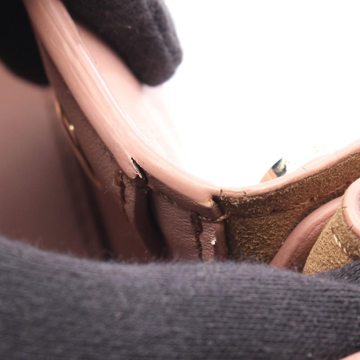 Max Mara Shoulder Bag 2-Way Pink Leather — view 5