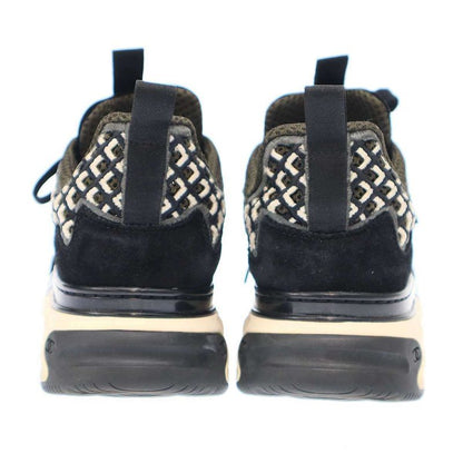 Chanel Matelasse Coco Mark Mesh Leather Sneakers G37126 Black 37