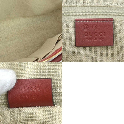 Gucci Shoulder Bag Handbag Micro Guccissima 449656
