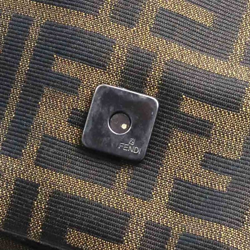 Fendi Shoulder Bag Zucca Mamma Bucket